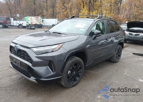 2024 Toyota Rav4 Hybrid Xse из США, поврежденный, VIN 2T3E6RFVXRW075261